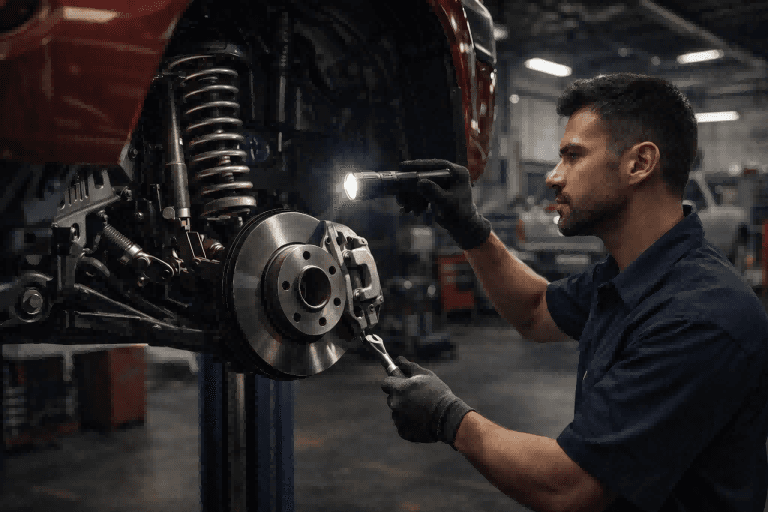 Auto parts quality verification checklist
